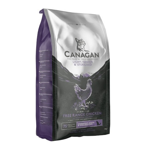 Canagan CAT Light&Senior 4 kg