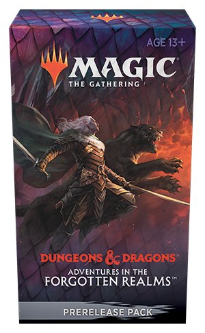 Karty kolekcjonerskie magic the gathering adventures in the forgotten realms prerelease pack