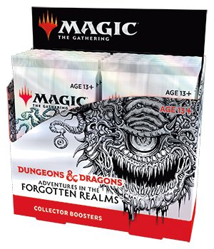 Karty kolekcjonerskie magic the gathering adventures in the forgotten realms collector booster display (12)