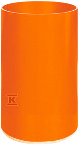 Rura PVC trzonowa/wznosząca DN/OD 400x7.9x6000mm SN2, gładka bezkielichowa, kolor pomarańczowy (studnia Diamir 400)