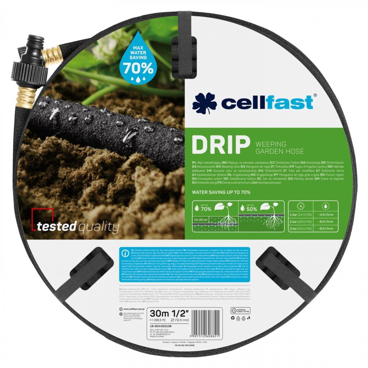 Wąż nawadniający Cellfast Drip 30m 19-004 