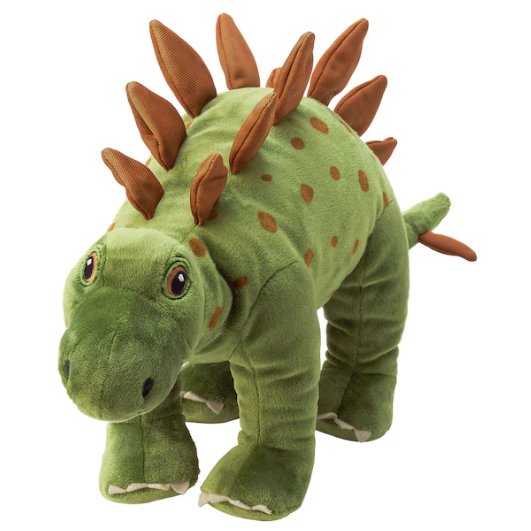 Pluszak dinozaur 50 cm Stegozaur Jattelik IKEA 404.711.78