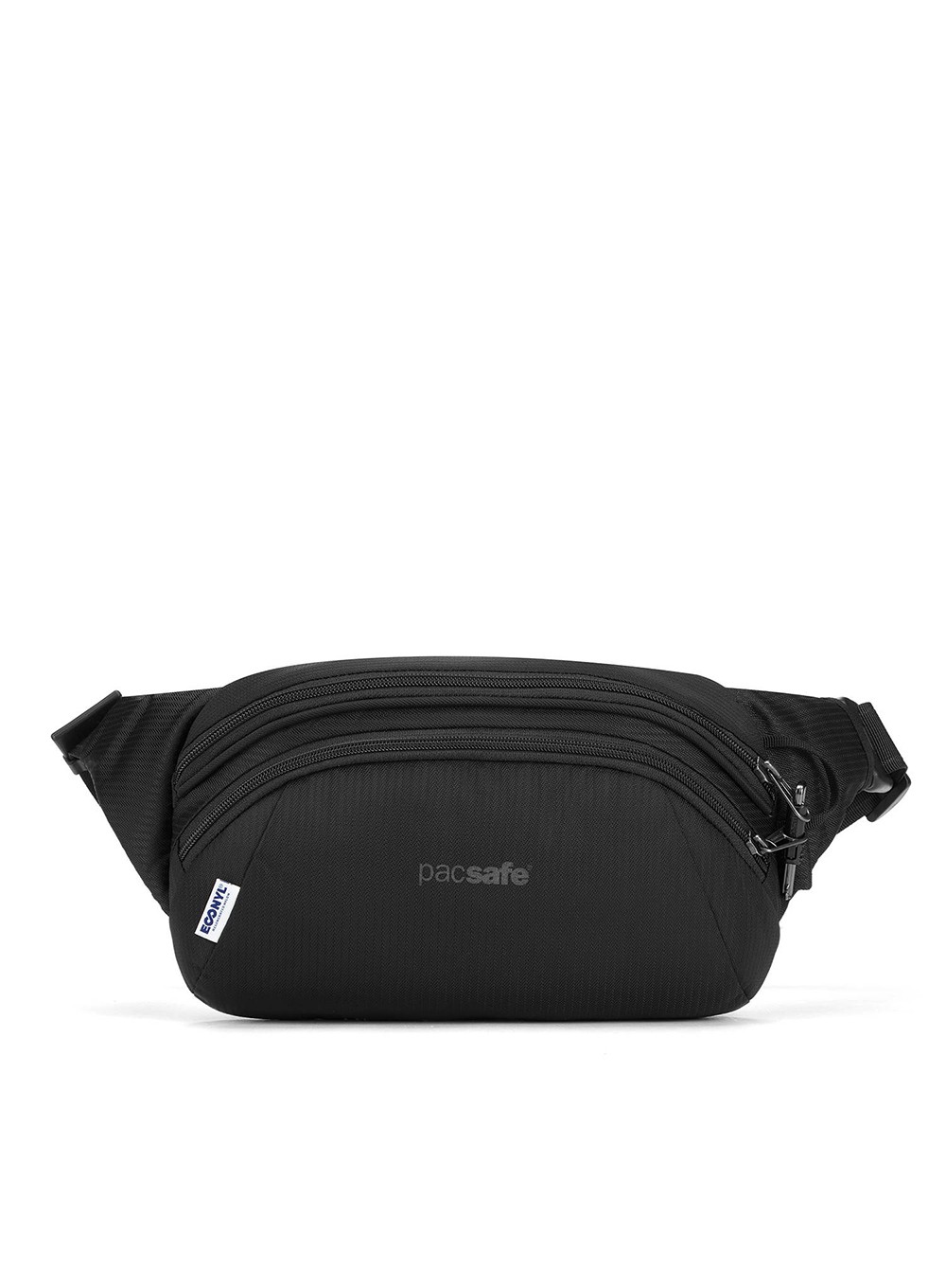 Antykradzieżowa torba biodrowa Pacsafe Metrosafe LS120 hip pack - econyl black