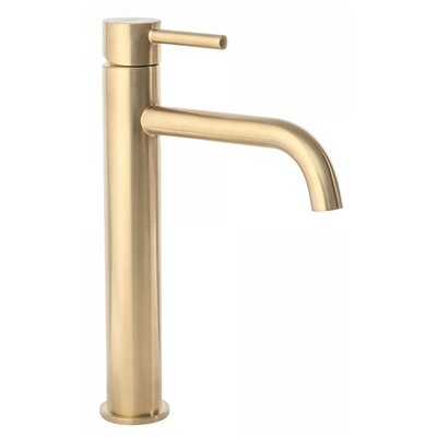 Rea Bateria umywalkowa Lungo Gold szczotkowana wysoka B4526