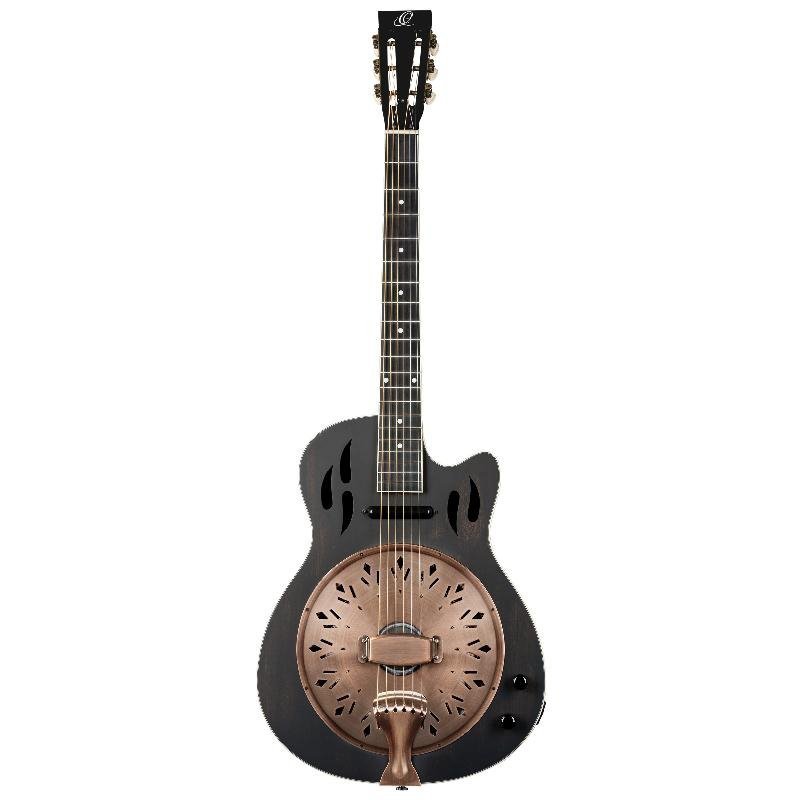Ortega RRG40CE-DBK Distressed Black