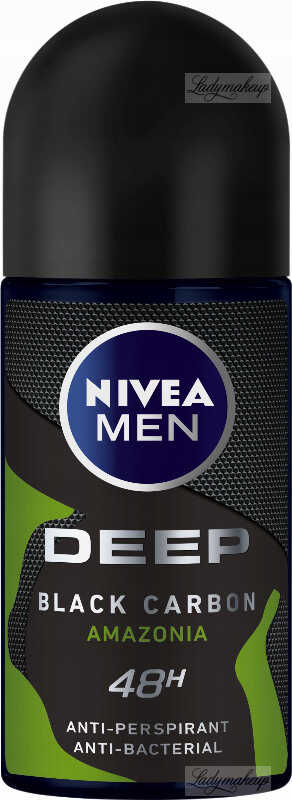 Nivea - Men - Deep Black Carbon Amazonia - 48H Anti-Perspirant - Antyperspirant w kulce dla mężczyzn - 50 ml