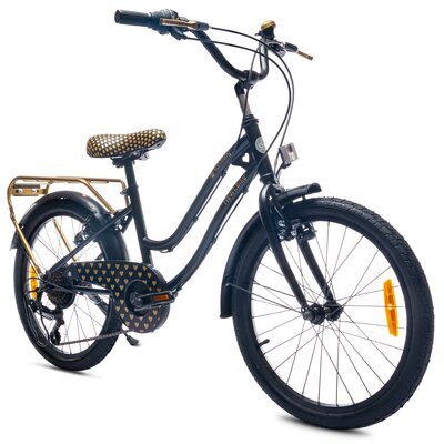 Sun Baby Heart Bike 20 cali dla dziewczynki Czarny 2023