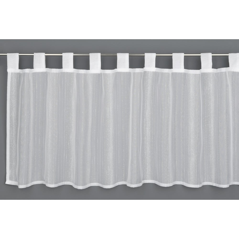 Biała firanka 48x140 cm – Gardinia