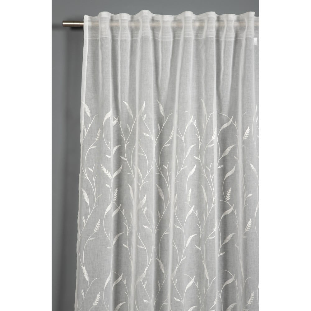 Biała firanka 245x140 cm Dolly-Voile – Gardinia