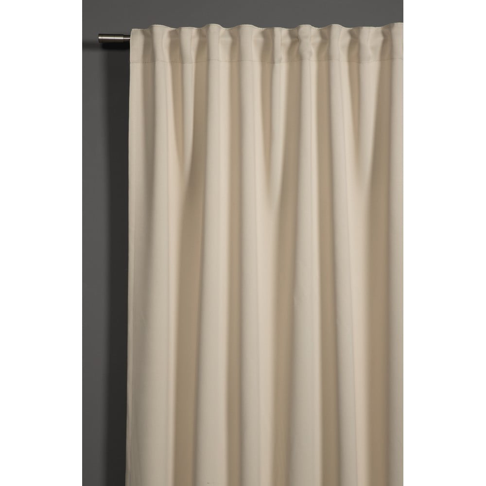 Beżowa zasłona 245x140 cm Dimout – Gardinia