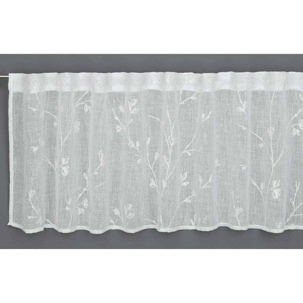Biała firanka 45x140 cm – Gardinia