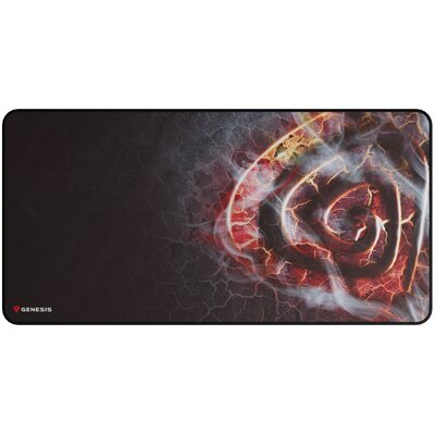 Podkładka pod mysz genesis carbon 500 maxi lava g2 900x450mm