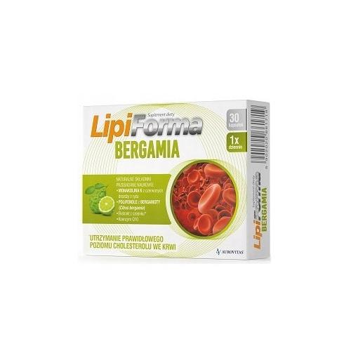 Lipiforma Bergamia, 30kaps. - !!! 24h WYSYŁKA !!!