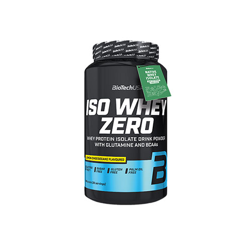 BioTech USA Iso Whey Zero - 908g - Lemon Cheesecake - Odżywki białkowe