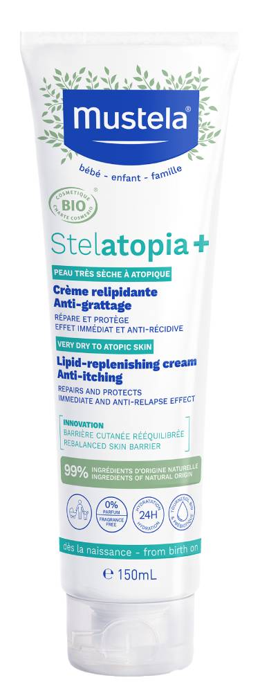 Mustela Stelatopia+ - Krem uzupełniający lipidy 150ml