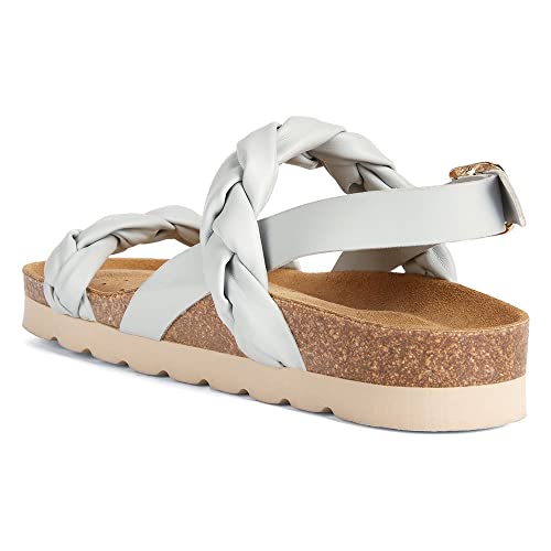 Geox Sandały damskie D BRIONIA HIGH Sandal, LT Sky, 41 EU, Lt Sky, 41 EU
