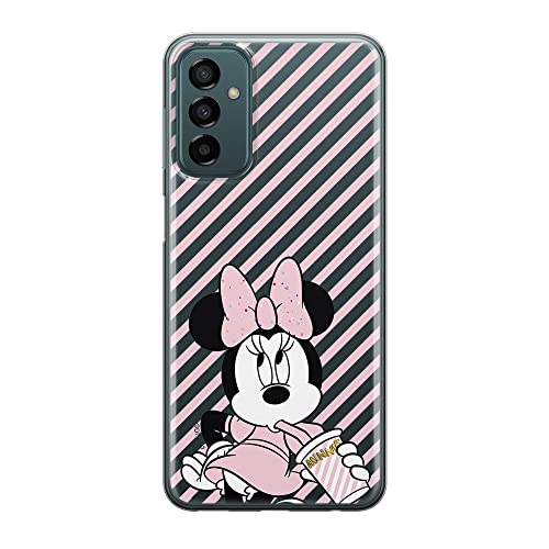 ERT GROUP etui na telefon Samsung M13 4G/M23 5G/F23, case oryginalny i oficjalnie licencjonowany przez Disney, wzór Minnie 017, optymalnie dopasowane, plecki z TPU częściowo przeźroczyste