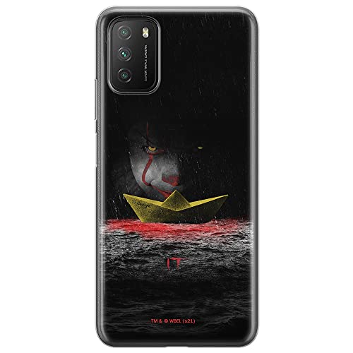 ERT GROUP etui na telefon Xiaomi REDMI 9T/ POCO M3, case oryginalny i oficjalnie licencjonowany przez Horror, wzór It 002, optymalnie dopasowane, plecki z TPU