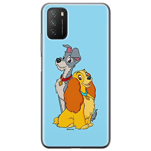 ERT GROUP etui na telefon Xiaomi REDMI 9T/ POCO M3, case oryginalny i oficjalnie licencjonowany przez Disney, wzór Lady and the Tramp 003, optymalnie dopasowane, plecki z TPU