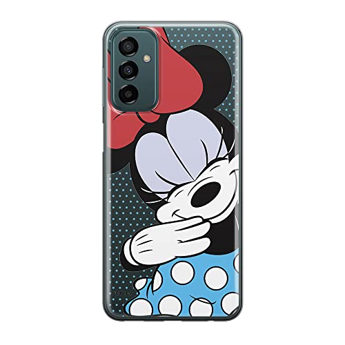 ERT GROUP etui na telefon Samsung M13 4G/M23 5G/F23, case oryginalny i oficjalnie licencjonowany przez Disney, wzór Minnie 033, optymalnie dopasowane, plecki z TPU częściowo przeźroczyste