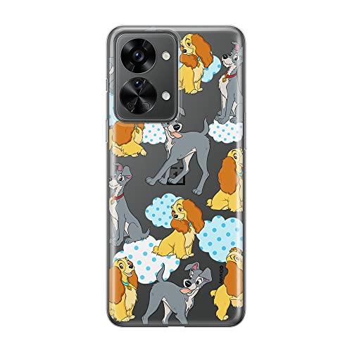 ERT GROUP etui na telefon Oneplus NORD 2T 5G, case oryginalny i oficjalnie licencjonowany przez Disney, wzór Lady and the Tramp 004, optymalnie dopasowane, plecki z TPU częściowo przeźroczyste