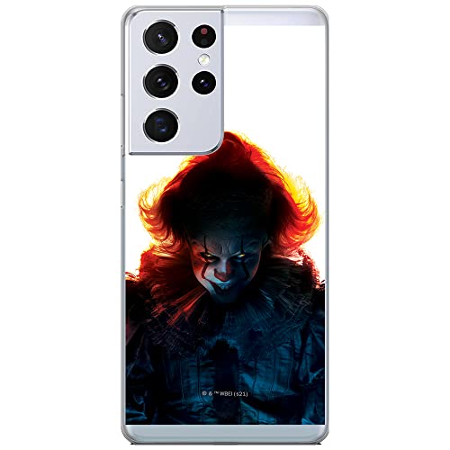 ERT GROUP etui na telefon Samsung S21 ULTRA, case oryginalny i oficjalnie licencjonowany przez Horror, wzór It 009, optymalnie dopasowane, plecki z TPU