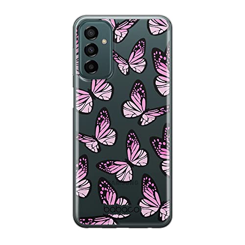 ERT GROUP etui na telefon Samsung M13 4G/M23 5G/F23, case oryginalny i oficjalnie licencjonowany przez Babaco, wzór Butterflies 002, optymalnie dopasowane, plecki z TPU częściowo przeźroczyste