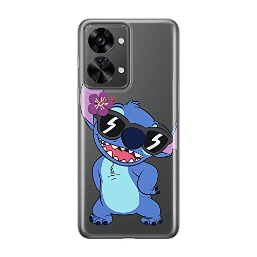 ERT GROUP etui na telefon Oneplus NORD 2T 5G, case oryginalny i oficjalnie licencjonowany przez Disney, wzór Stitch 007, optymalnie dopasowane, plecki z TPU częściowo przeźroczyste