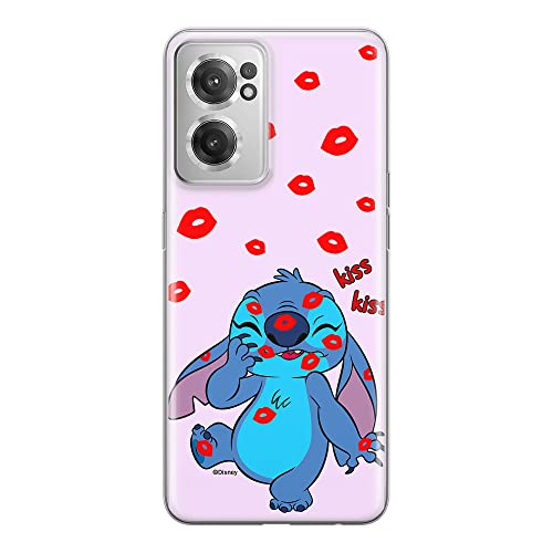ERT GROUP etui na telefon Oneplus NORD CE 2, case oryginalny i oficjalnie licencjonowany przez Disney, wzór Stitch 017, optymalnie dopasowane, plecki z TPU