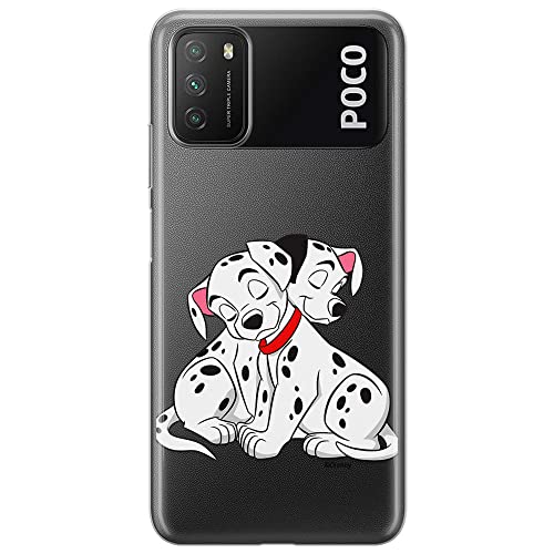 ERT GROUP etui na telefon Xiaomi REDMI 9T/ POCO M3, case oryginalny i oficjalnie licencjonowany przez Disney, wzór Dalmatians 005, optymalnie dopasowane, plecki z TPU częściowo przeźroczyste