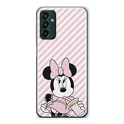 Etui Minnie 017 Disney Nadruk pełny Różowy Producent: Samsung, Model: M13 4G/ M23 5G/ F23