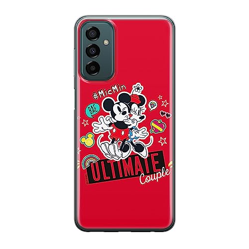 ERT GROUP etui na telefon Samsung M13 4G/M23 5G/F23, case oryginalny i oficjalnie licencjonowany przez Disney, wzór Mickey & Minnie 012, optymalnie dopasowane, plecki z TPU