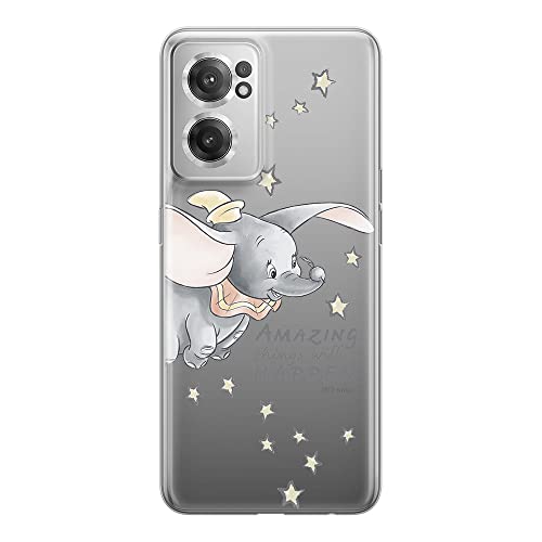 Etui Dumbo 010 Disney Nadruk częściowy Przeźroczysty Producent: OnePlus, Model: NORD CE 2