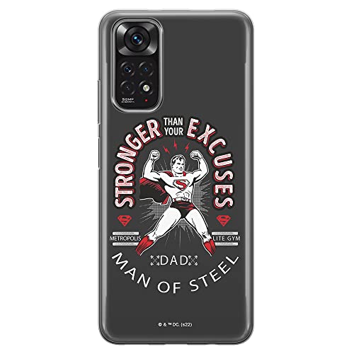 ERT GROUP etui na telefon Xiaomi REDMI 10, case oryginalny i oficjalnie licencjonowany przez DC, wzór Superman 025, optymalnie dopasowane, plecki z TPU