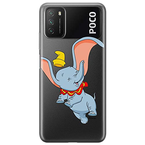 ERT GROUP etui na telefon Xiaomi REDMI 9T/ POCO M3, case oryginalny i oficjalnie licencjonowany przez Disney, wzór Dumbo 015, optymalnie dopasowane, plecki z TPU częściowo przeźroczyste