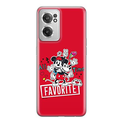 Etui dedykowane do OnePlus NORD CE 2 wzór:  Mickey i Minnie 011 oryginalne i oficjalnie licencjonowane