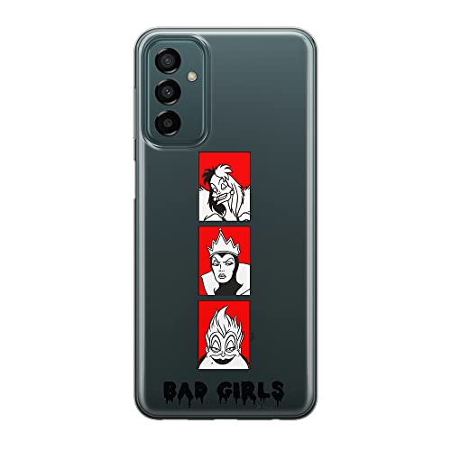 ERT GROUP etui na telefon Samsung M13 4G/M23 5G/F23, case oryginalny i oficjalnie licencjonowany przez Disney, wzór Disney Villains 001, optymalnie dopasowane, plecki z TPU częściowo przeźroczyste