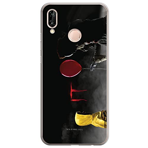 ERT GROUP etui na telefon Huawei P20 LITE, case oryginalny i oficjalnie licencjonowany przez Horror, wzór It 008, optymalnie dopasowane, plecki z TPU
