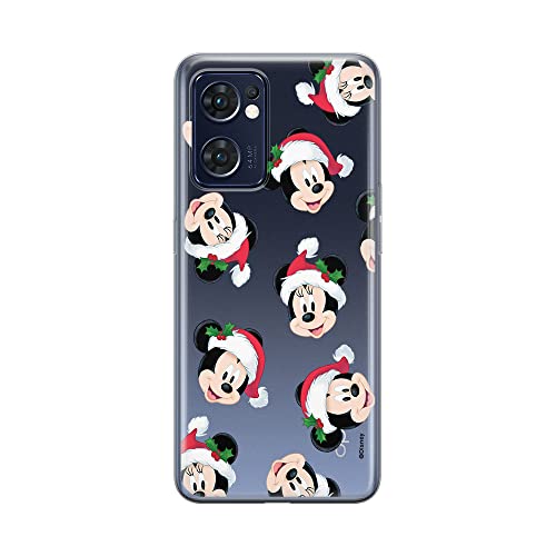 ERT GROUP etui na telefon Oppo RENO 7 5G, case oryginalny i oficjalnie licencjonowany przez Disney, wzór Mickey & Minnie 016, optymalnie dopasowane, plecki z TPU częściowo przeźroczyste