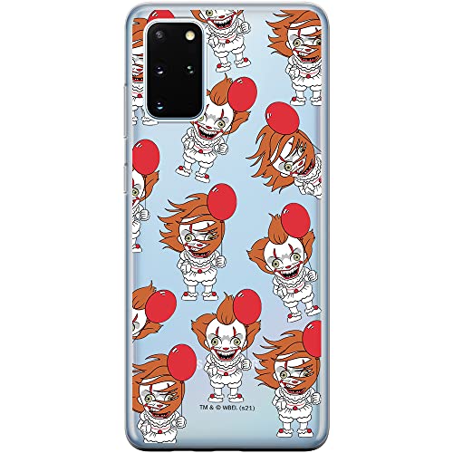 ERT GROUP etui na telefon Samsung S20 PLUS / S11, case oryginalny i oficjalnie licencjonowany przez Horror, wzór It 007, optymalnie dopasowane, plecki z TPU częściowo przeźroczyste