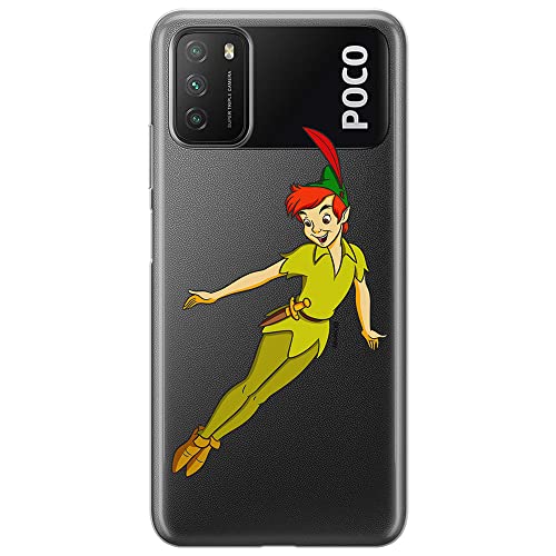 ERT GROUP etui na telefon Xiaomi REDMI 9T/ POCO M3, case oryginalny i oficjalnie licencjonowany przez Disney, wzór Peter Pan 001, optymalnie dopasowane, plecki z TPU częściowo przeźroczyste