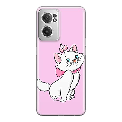 ERT GROUP etui na telefon Oneplus NORD CE 2, case oryginalny i oficjalnie licencjonowany przez Disney, wzór Marie 007, optymalnie dopasowane, plecki z TPU