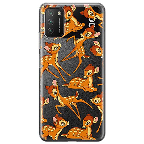 ERT GROUP etui na telefon Xiaomi REDMI 9T/ POCO M3, case oryginalny i oficjalnie licencjonowany przez Disney, wzór Bambi 017, optymalnie dopasowane, plecki z TPU częściowo przeźroczyste