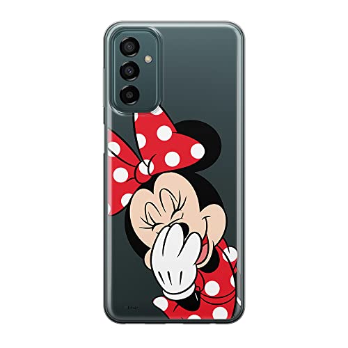 ERT GROUP etui na telefon Samsung M13 4G/M23 5G/F23, case oryginalny i oficjalnie licencjonowany przez Disney, wzór Minnie 006, optymalnie dopasowane, plecki z TPU częściowo przeźroczyste