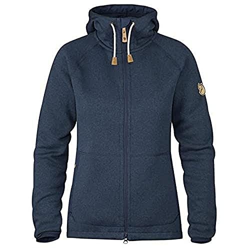 Fjallraven Övik bluza damska z kapturem niebieski niebieski morski XXS