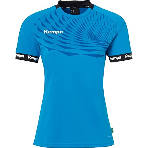 Kempa Damska koszulka Wave 26, damska koszulka z krótkim rękawem, koszulka funkcyjna, piłka ręczna, na siłownię