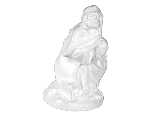 INNSPIRO Król Melchor porex 14x31cm. Boże Narodzenie, Biały