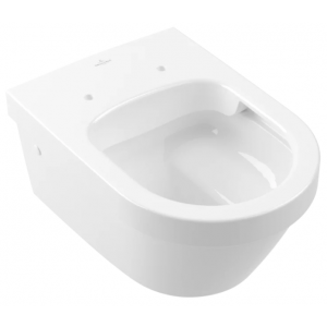 VILLEROY - BOCH 4694R0R1 Architectura Miska WC lejowa bez kołnierza wewnętrznego, podwieszany, Weiss Alpin CeramicPlus BEZ DESKI