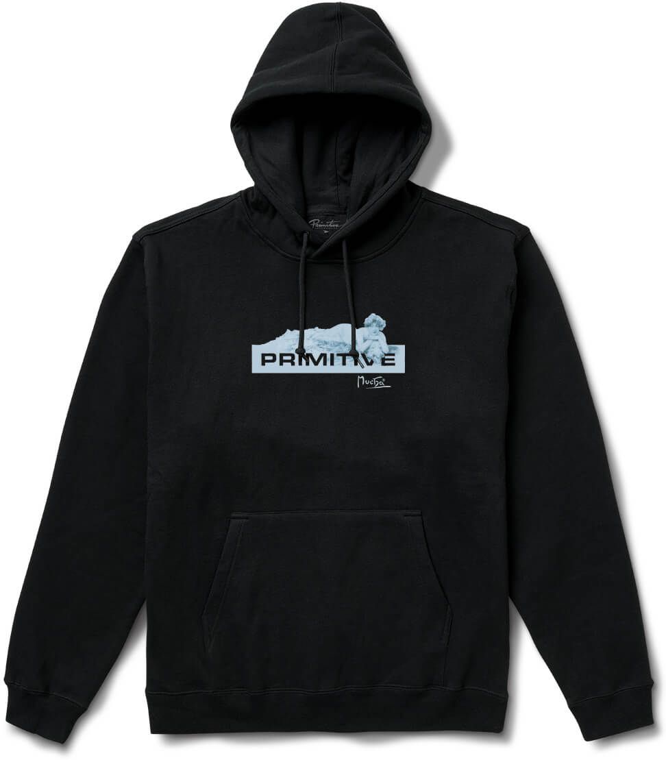 bluza męska PRIMITIVE (MUCHA) BOX HOOD Black