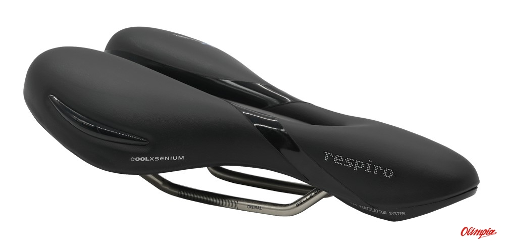 Siodło Selleroyal Respiro Soft Athletic 45St. Żelowe + Elastomery Unisex 398G (New 2023)